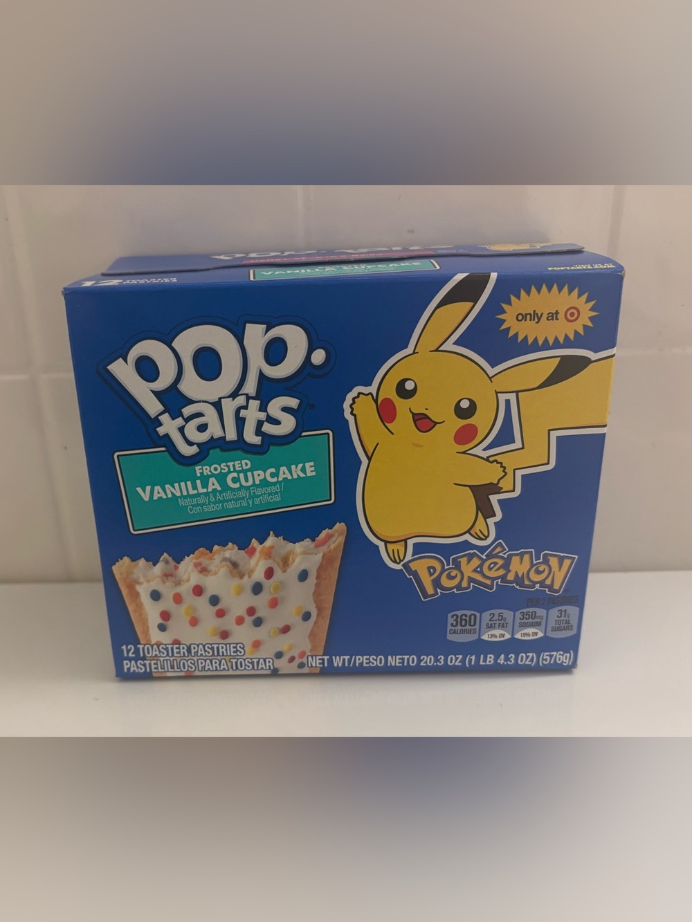 Pokemon Pop Tarts Poptarts Vanilla Cupcake Target Exclusive 30th Anniversary